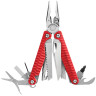 Мультитул LEATHERMAN CHARGE PLUS G10 КРАСНЫЙ с нейлоновым чехлом 832778