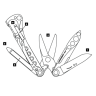 Мультитул LEATHERMAN STYLE CS 831245