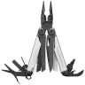 Мультитул LEATHERMAN WAVE PLUS BLACK & SILVER с нейлоновым чехлом 832622