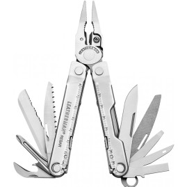 Мультитул LEATHERMAN REBAR 831560 с кожаным чехлом